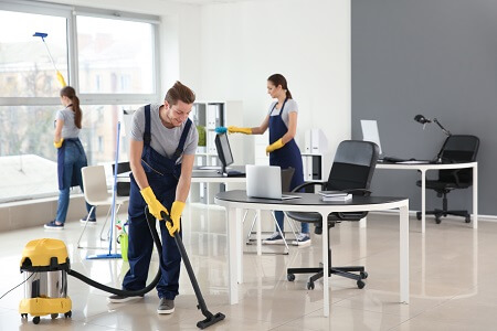 This room’s cleanliness can make or break how inviting an office space may feel.